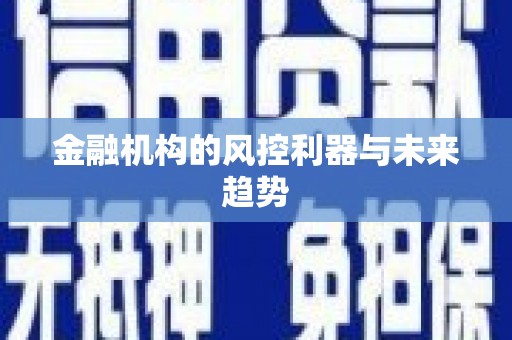 铁西金融机构的风控利器与未来趋势