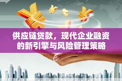 公馆供应链贷款，现代企业融资的新引擎与风险管理策略