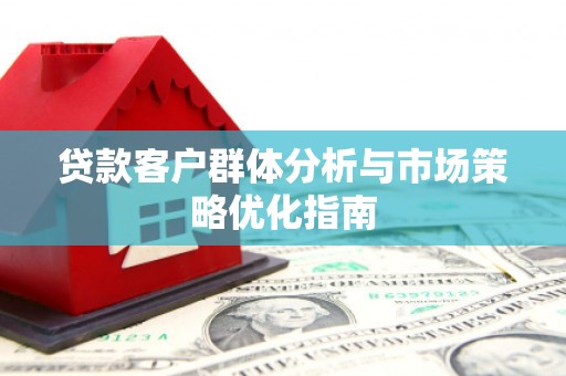 城中贷款客户群体分析与市场策略优化指南