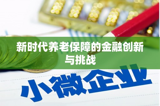 新晃新时代养老保障的金融创新与挑战