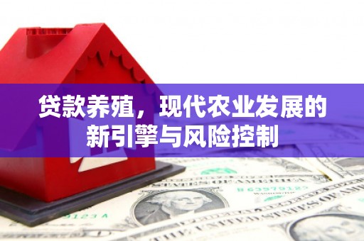 北关贷款养殖，现代农业发展的新引擎与风险控制