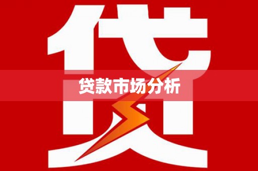 米脂贷款市场分析