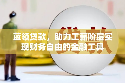 六枝蓝领贷款，助力工薪阶层实现财务自由的金融工具