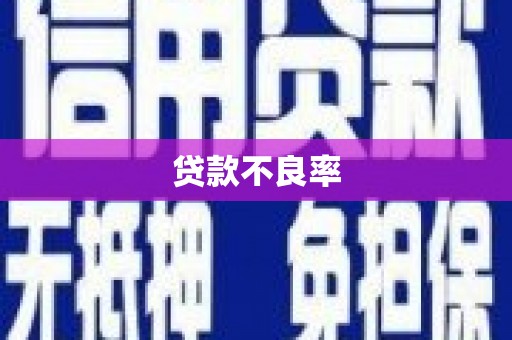 任城贷款不良率