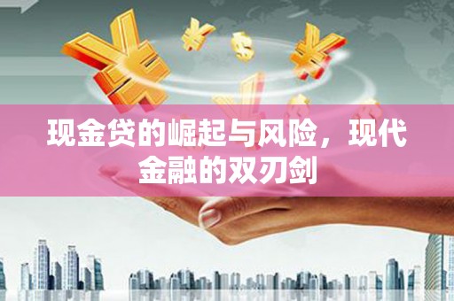 丰顺现金贷的崛起与风险，现代金融的双刃剑