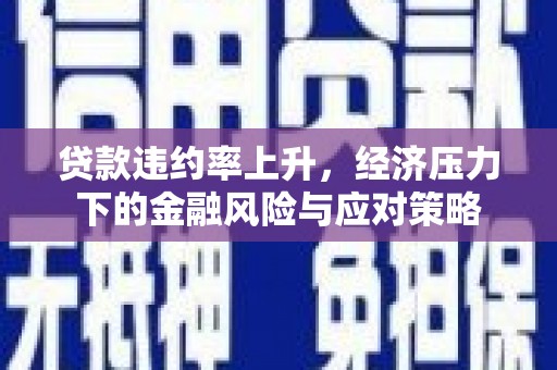 苍溪贷款违约率上升，经济压力下的金融风险与应对策略