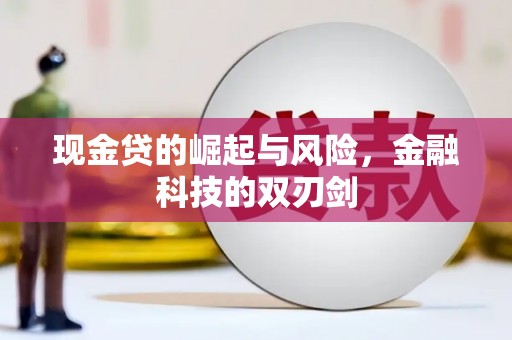 文县现金贷的崛起与风险，金融科技的双刃剑