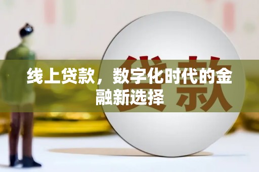 永康线上贷款，数字化时代的金融新选择